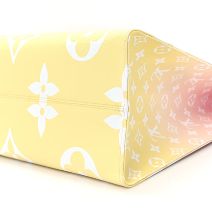 Louis Vuitton Monogram Giant By The Pool OnTheGo GM Light Pink 9 of 9