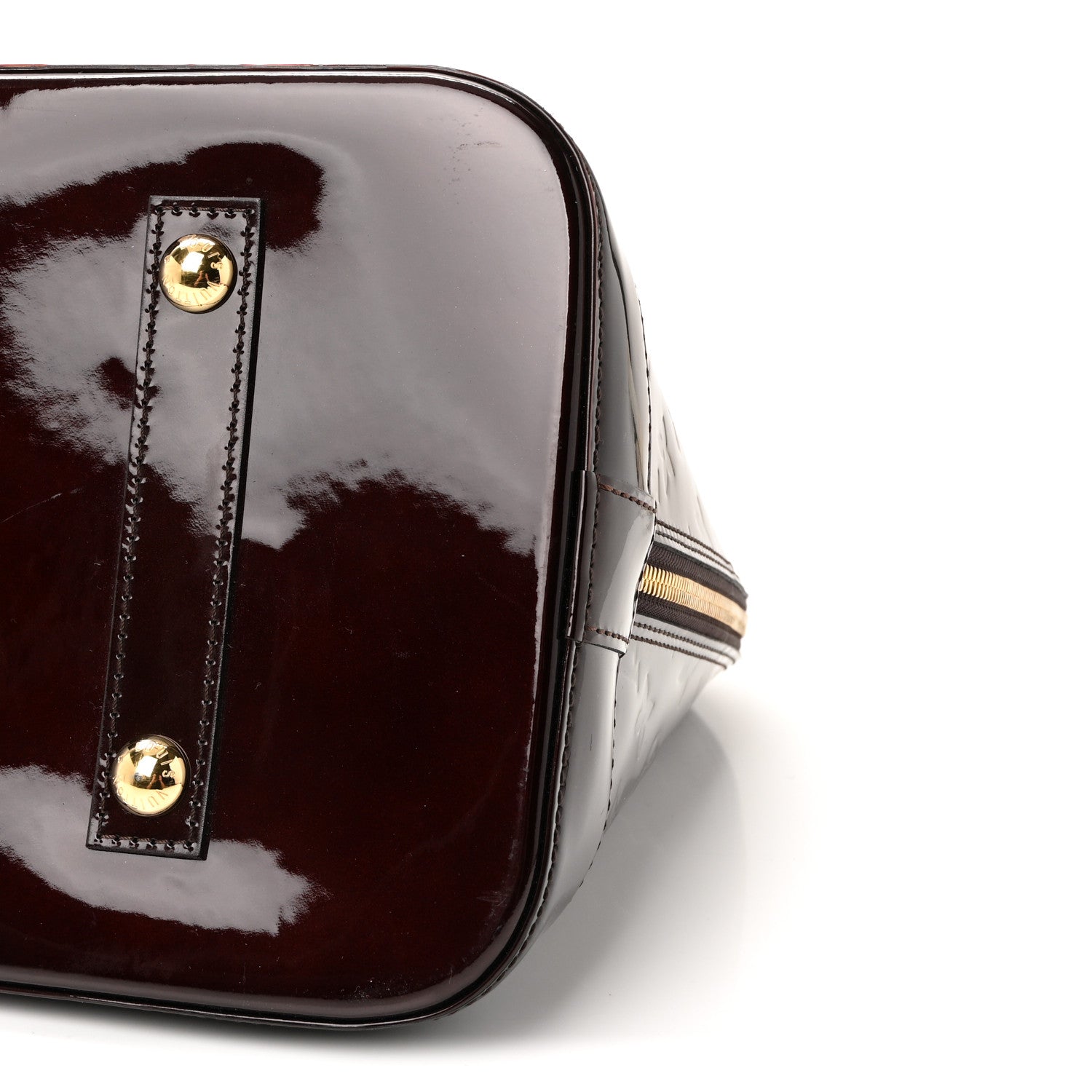 Louis Vuitton Vernis Alma GM Amarante 9 of 9