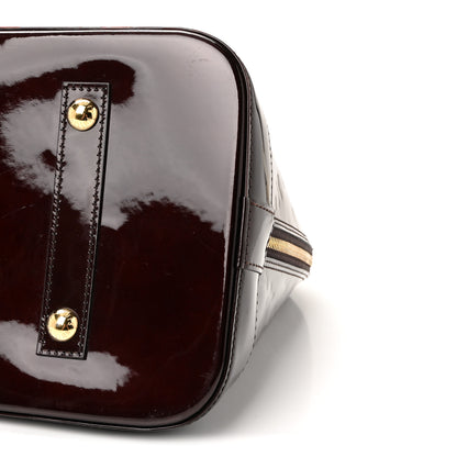 Louis Vuitton Vernis Alma GM Amarante 9 of 9