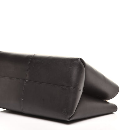 Mansur Gavriel Calfskin Mini Folded Bag Black Flamma 8 of 9