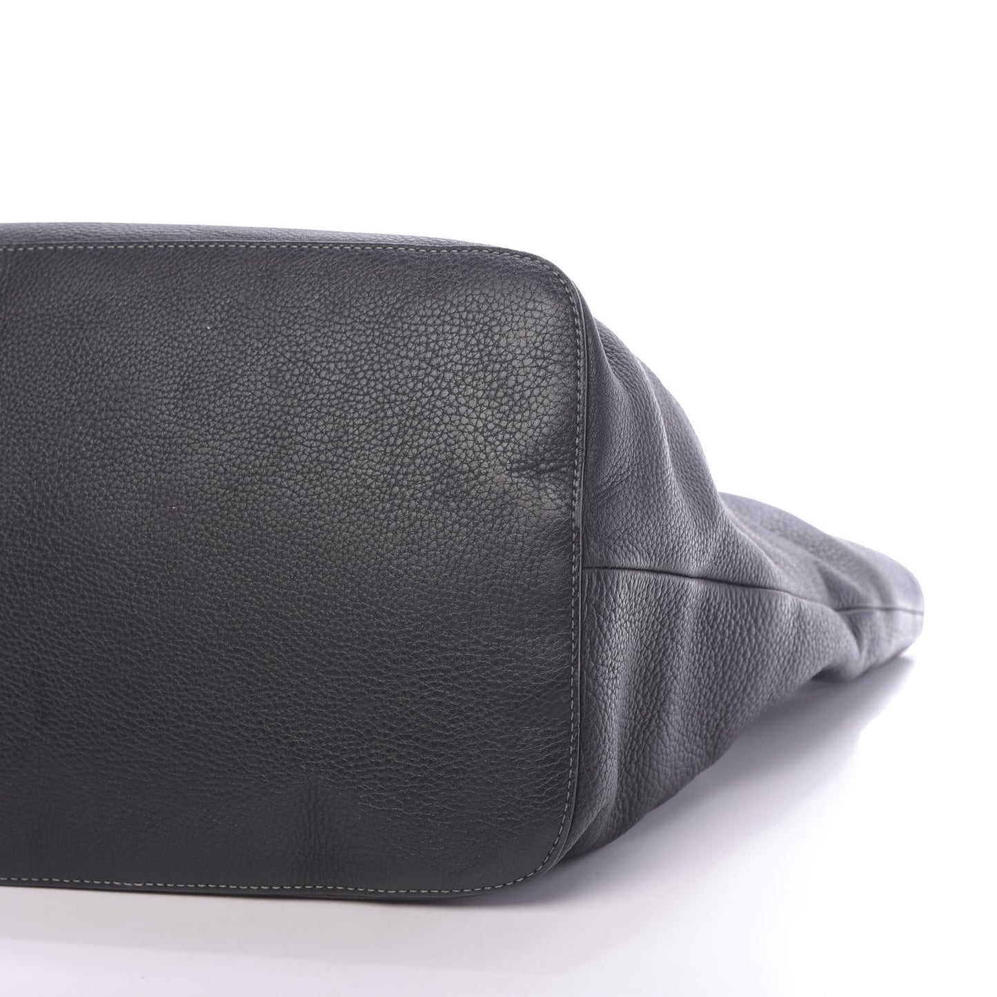 Calfskin Large New Marcie Tote Black