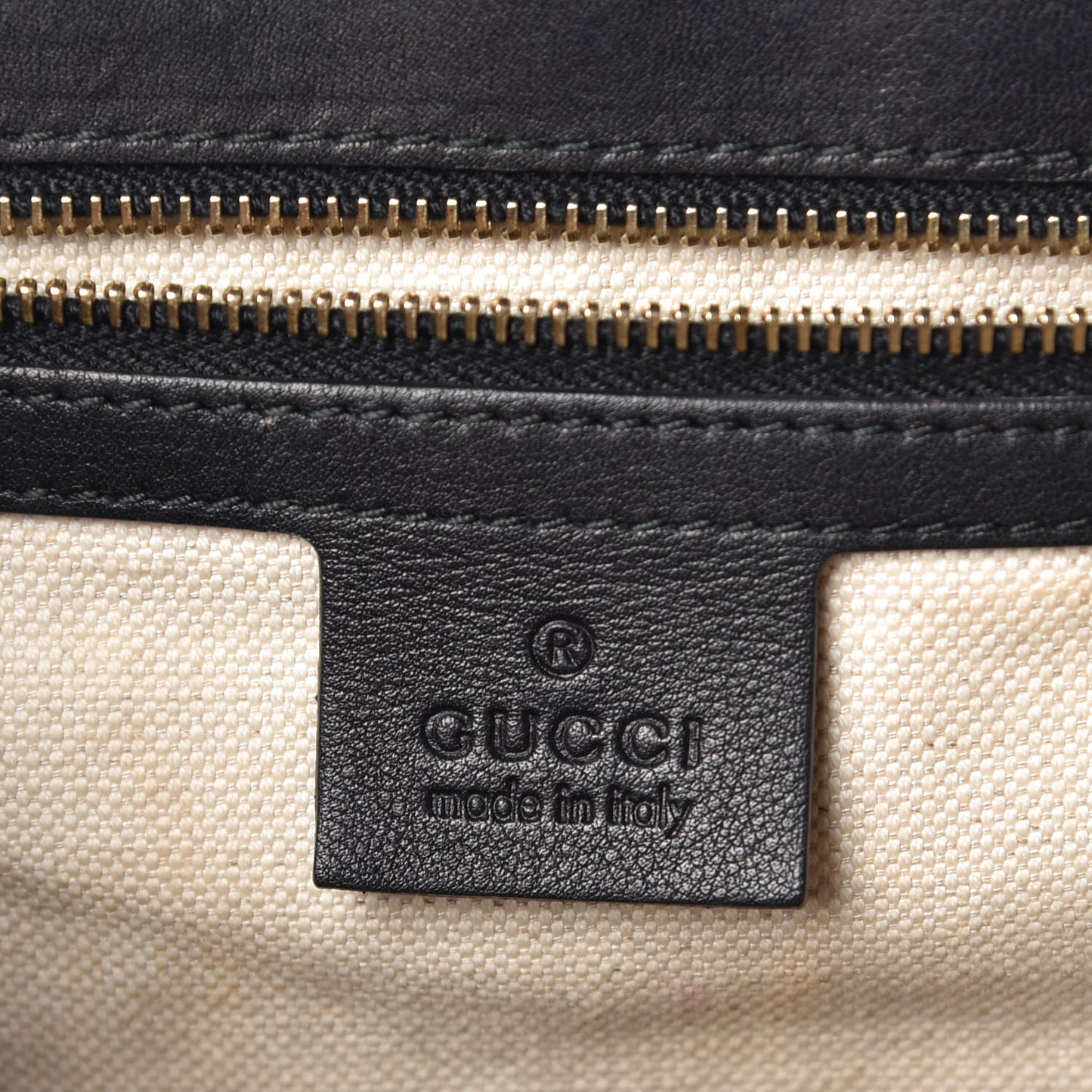 Guccissima Large Emily Chain Shoulder Bag Black