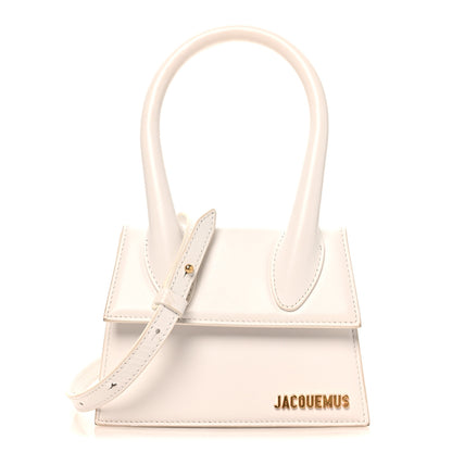 Jacquemus Smooth Calfskin Le Chiquito Moyen White 7 of 9