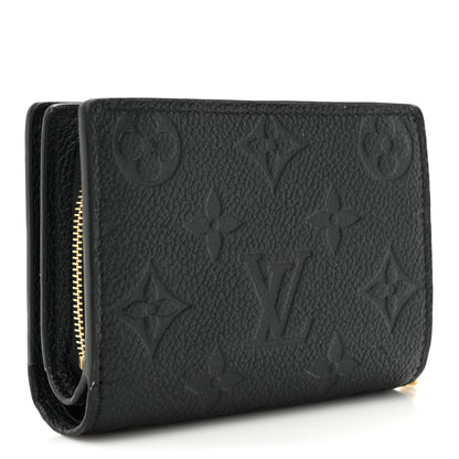 Louis Vuitton Empreinte Cléa Wallet Black 3 of 10