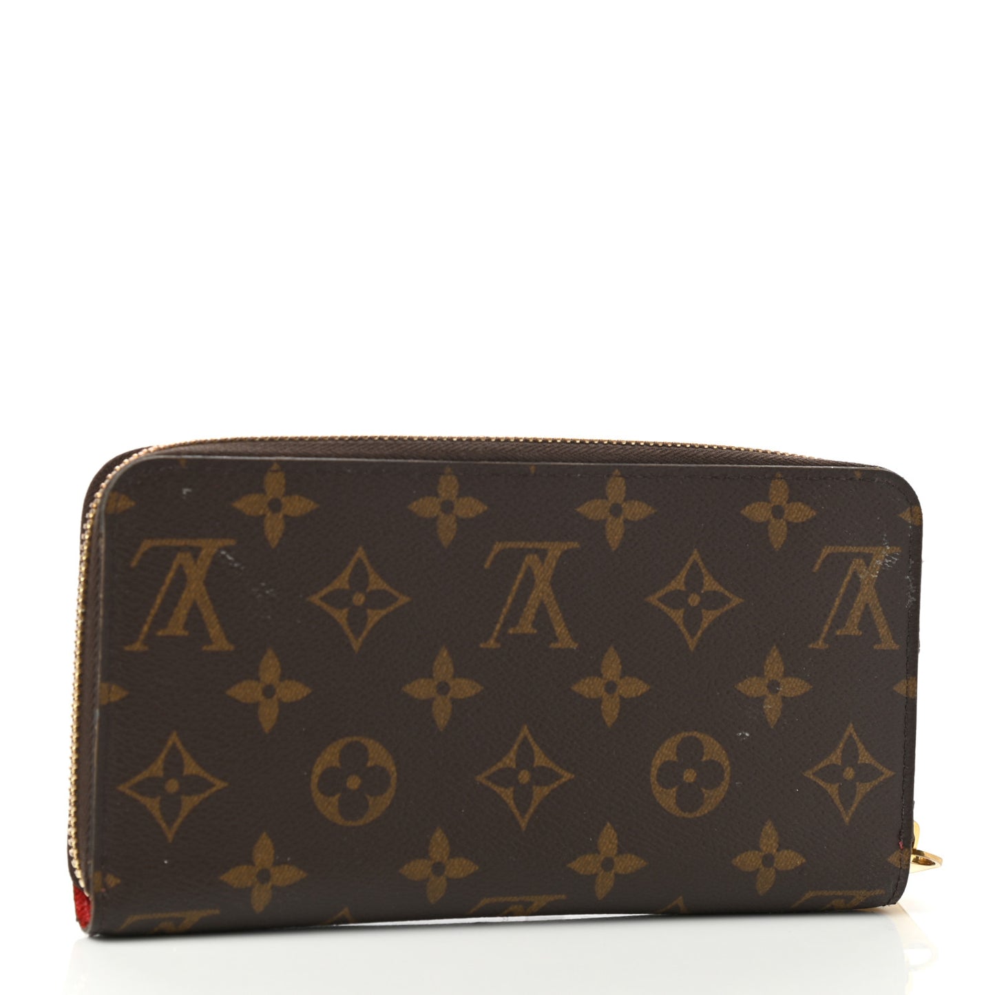 Monogram Zippy Wallet Coquelicot