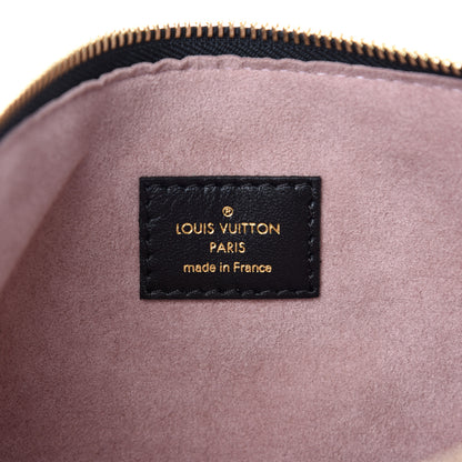 Louis Vuitton Lambskin Embossed Monogram Coussin PM Black 8 of 11