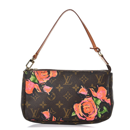 Louis Vuitton Monogram Roses Pochette Accessories 1 of 7