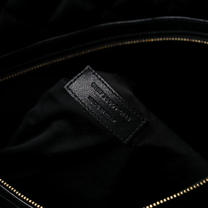 Saint Laurent Calfskin Quilted ES Giant Travel Bag Black 7 of 9