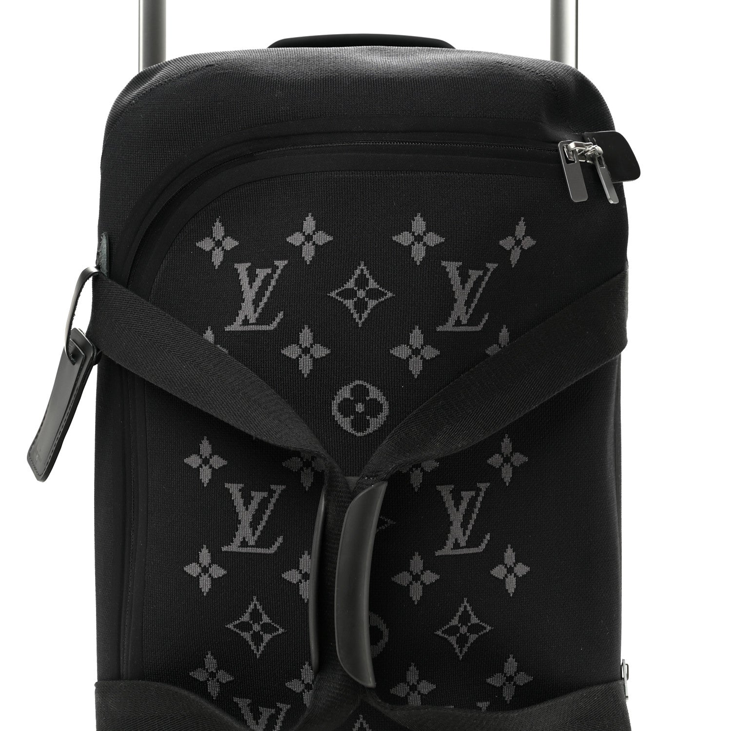Louis Vuitton Knit Monogram Eclipse Horizon Soft Duffle 55 9 of 11