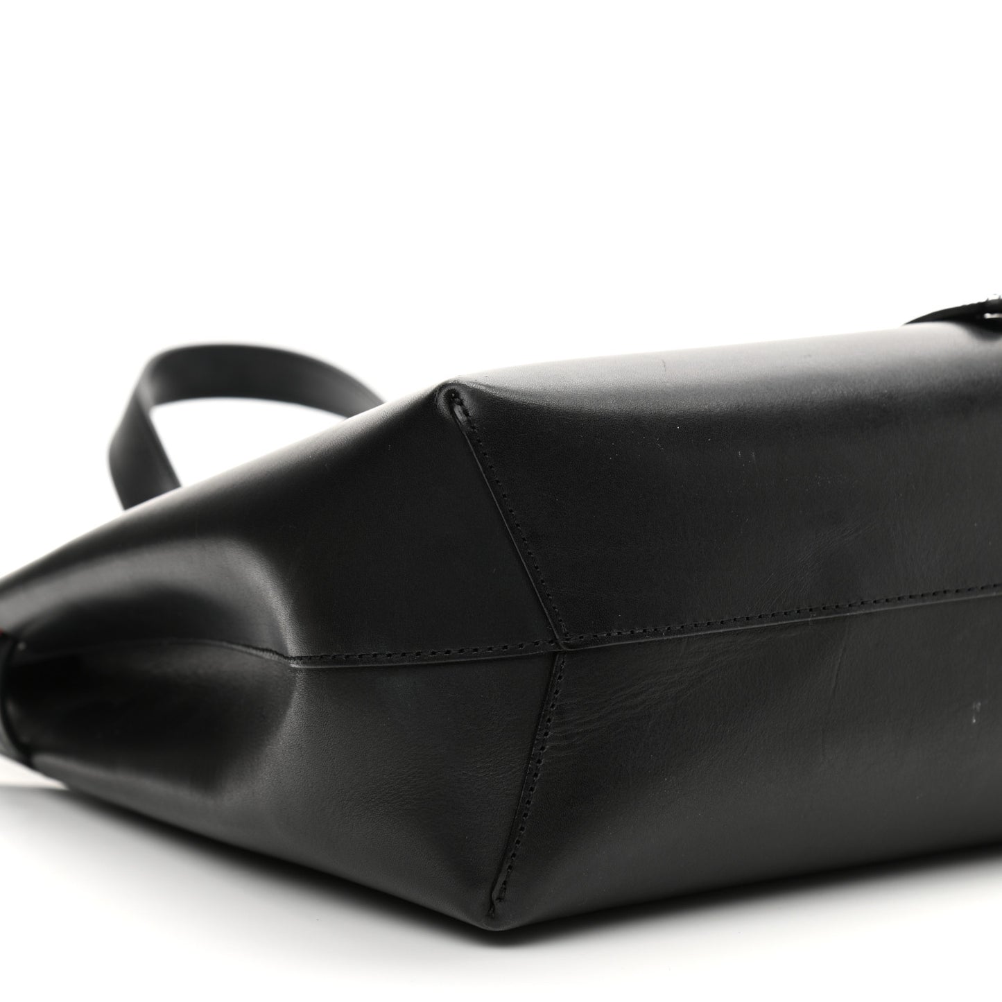 Calfskin Lady Bag Black Flamma