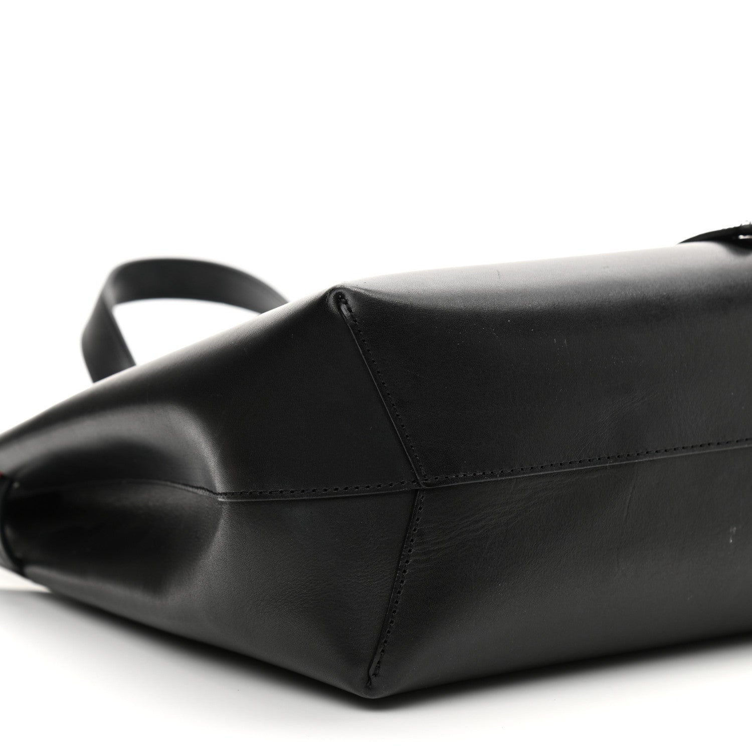 Mansur Gavriel Calfskin Lady Bag Black Flamma 9 of 13