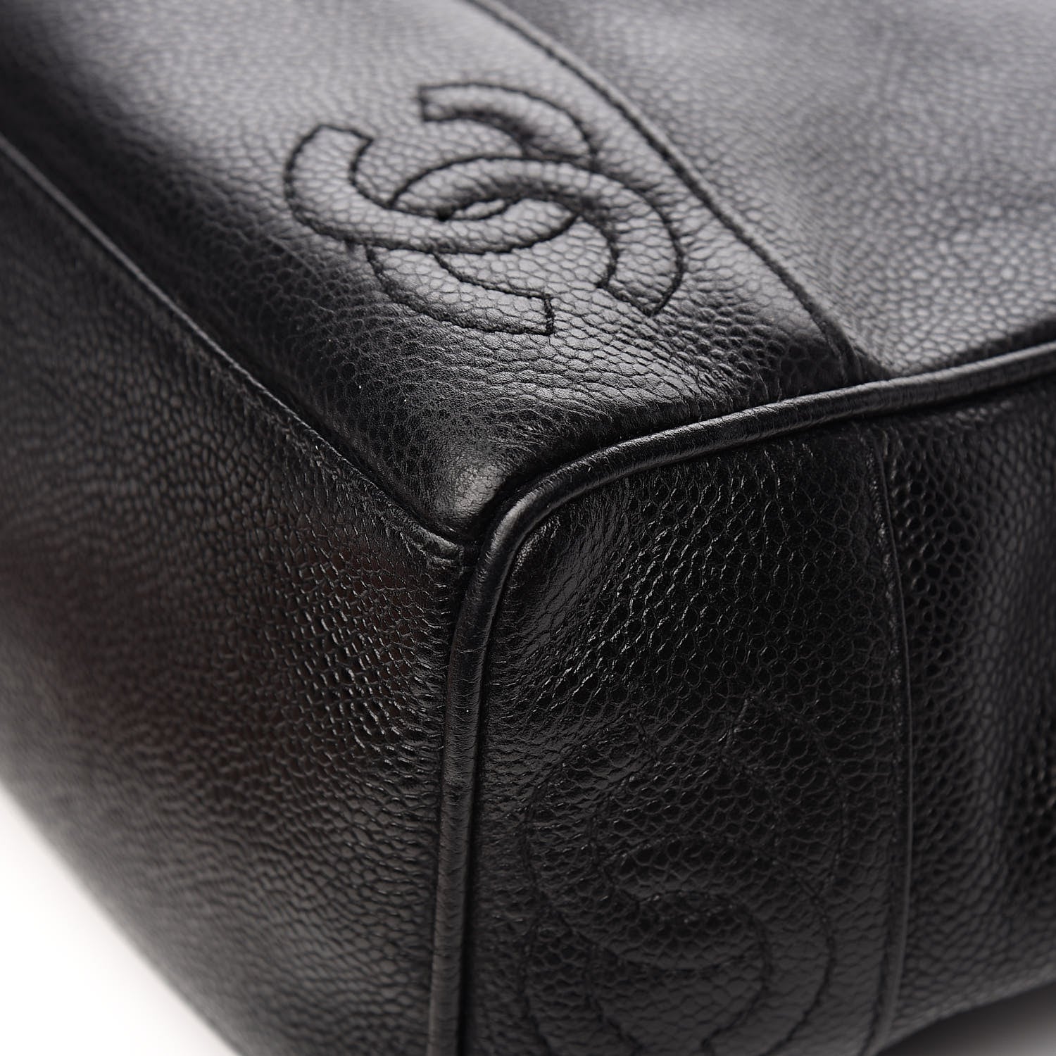 Chanel Caviar Shoulder Bag Black 11 of 15