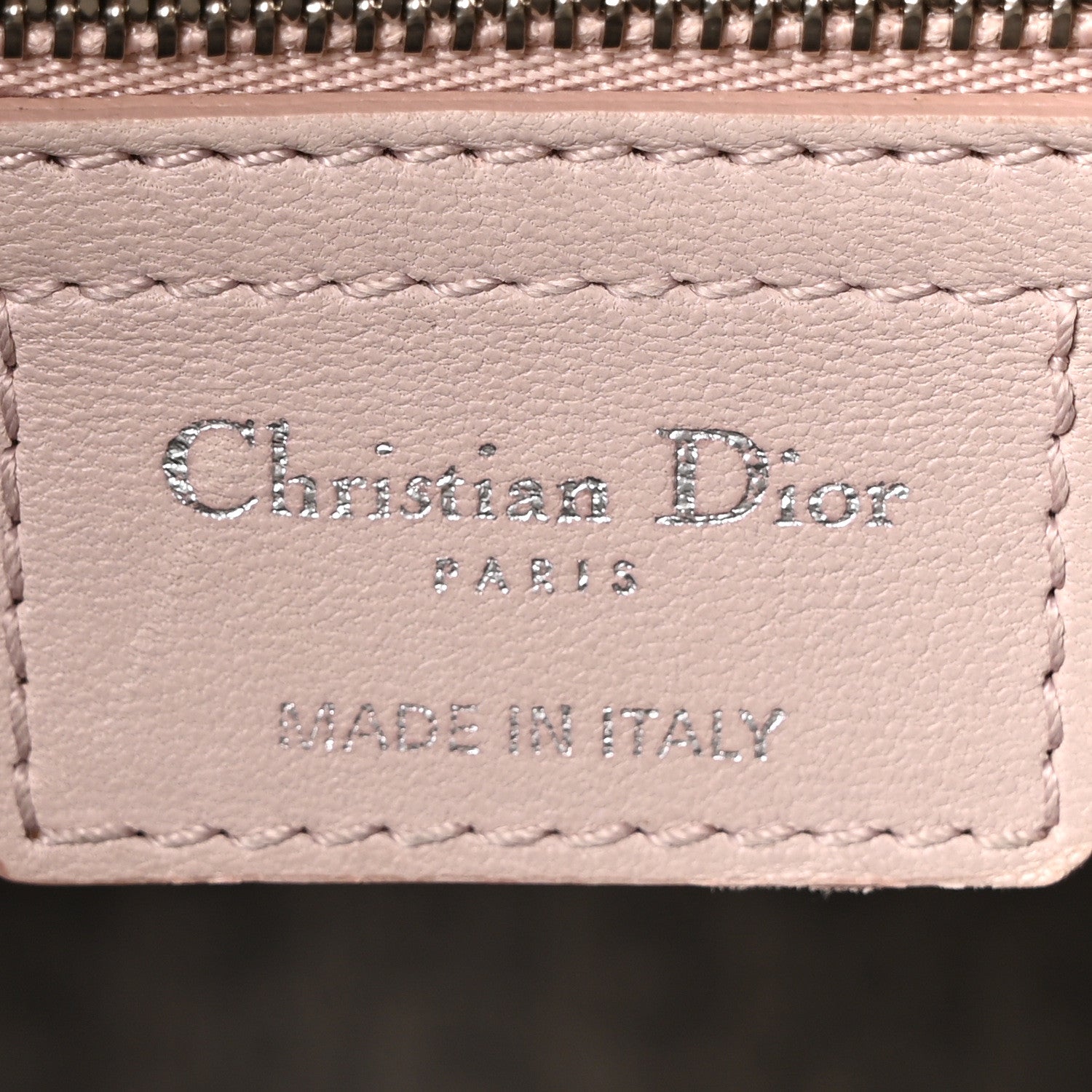 Christian Dior Lambskin Cannage Large Lady Dior Light Pink 6 of 10