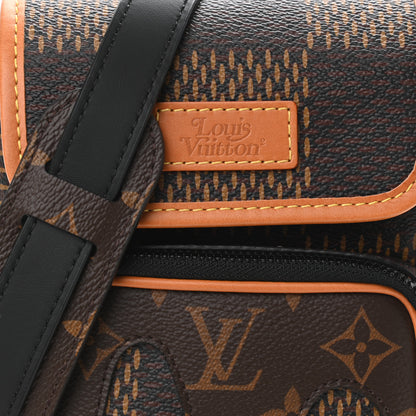 Louis Vuitton X NIGO Giant Damier Ebene Monogram Nano Amazone Messenger 8 of 10