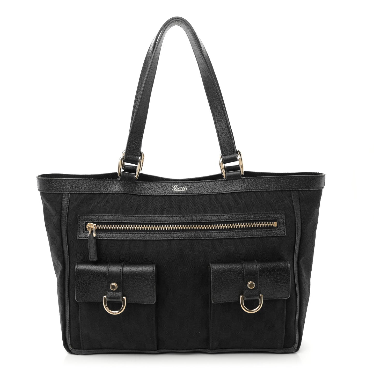Monogram Abbey D Ring Tote Black