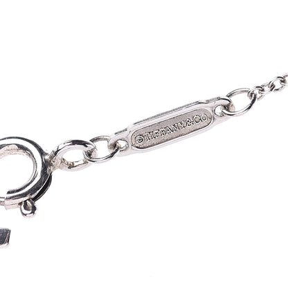 Tiffany Sterling Silver Small T Smile Pendant Necklace 5 of 6