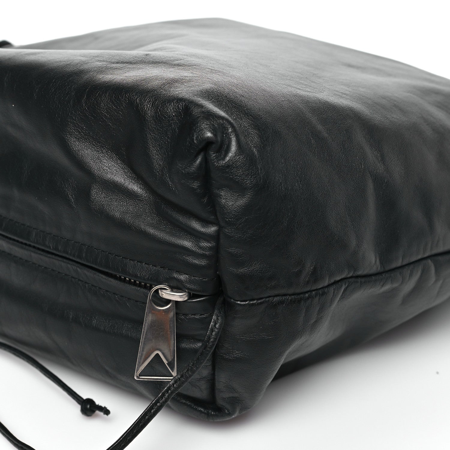 Bottega Veneta Calfskin Hidrology Shoulder Bag Black 10 of 10
