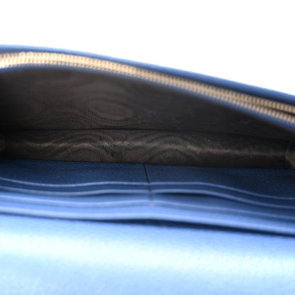 Gucci Pebbled Calfskin Soho Wallet on Chain Caspian 5 of 9