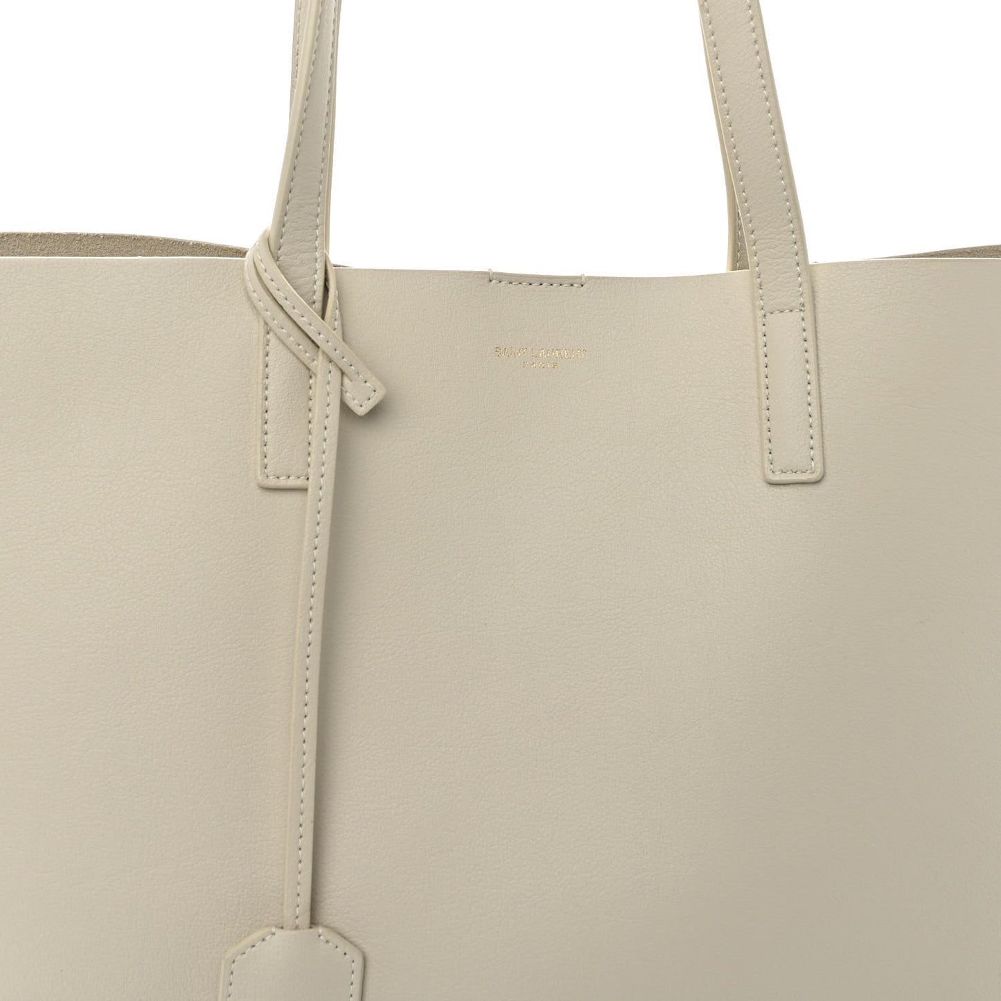 Calfskin Large Shopping Tote Porcellana