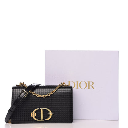 Christian Dior Patent Micro-Cannage 30 Montaigne Chain Flap Bag Black 12 of 12