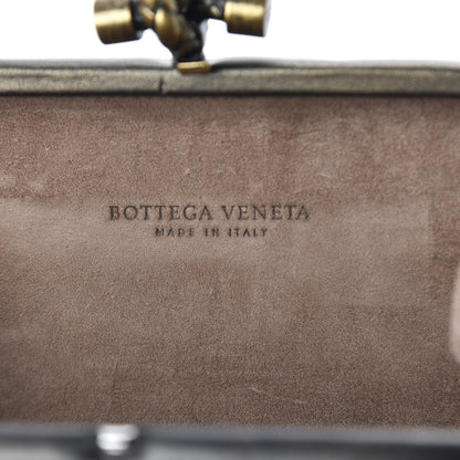 Bottega Veneta Nappa Pearl Embellished Knot Studded Clutch Gold 6 of 8