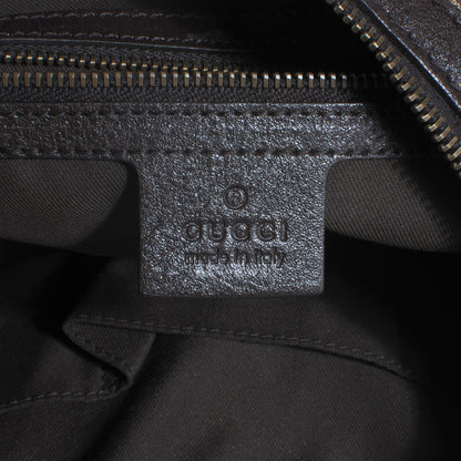Gucci Monogram Interlocking Medium Hobo Ebony 6 of 8