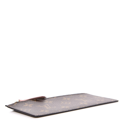 Louis Vuitton Monogram Josephine Wallet Zippered Insert Rose Ballerine 4 of 6