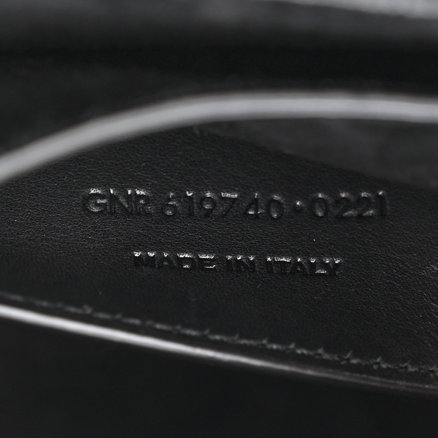 Saint Laurent Smooth Calfskin Classic Monogram Small Kaia Satchel Black 8 of 9