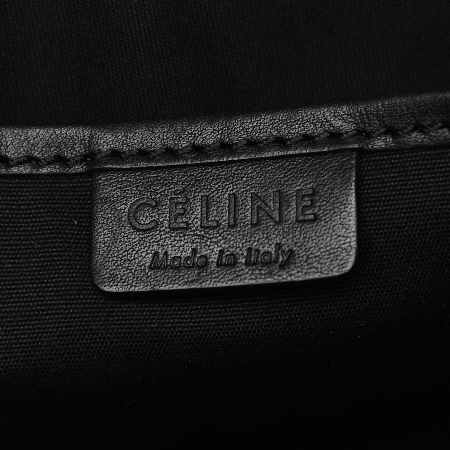 Smooth Calfskin Nano Luggage Black