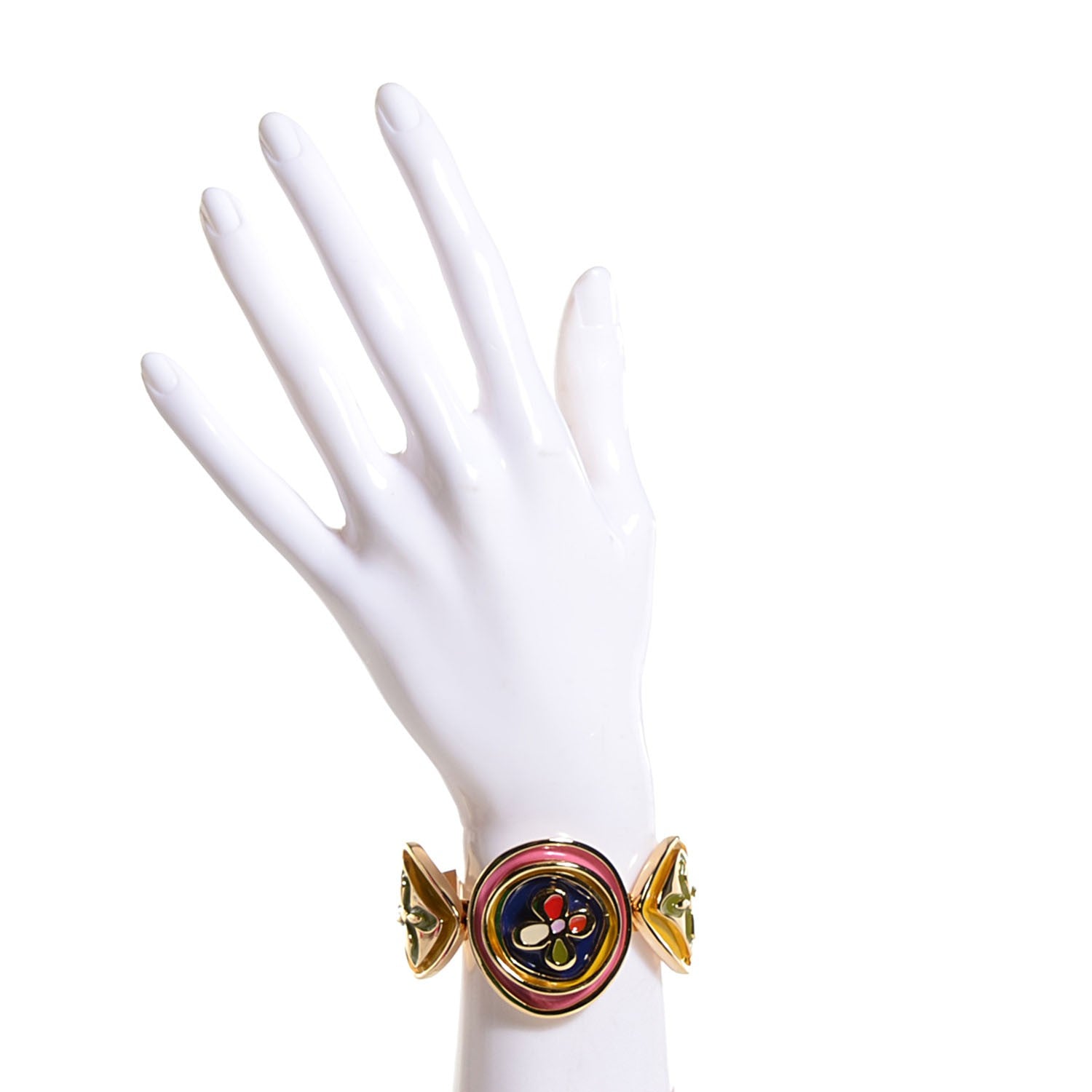 Louis Vuitton Resin Naif Motif Bracelet 2 of 5