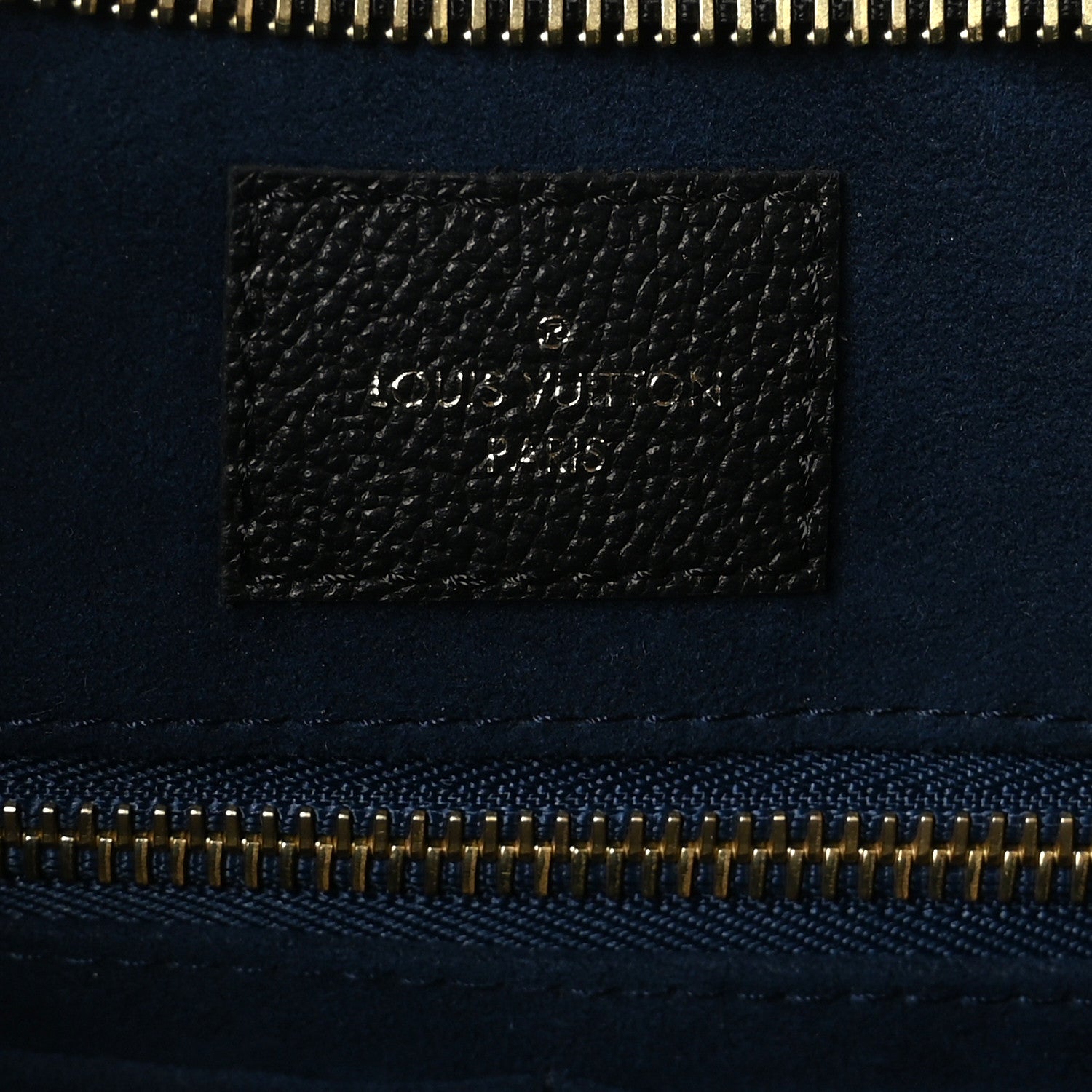 Louis Vuitton Empreinte Monogram Giant CarryAll MM Black 7 of 9