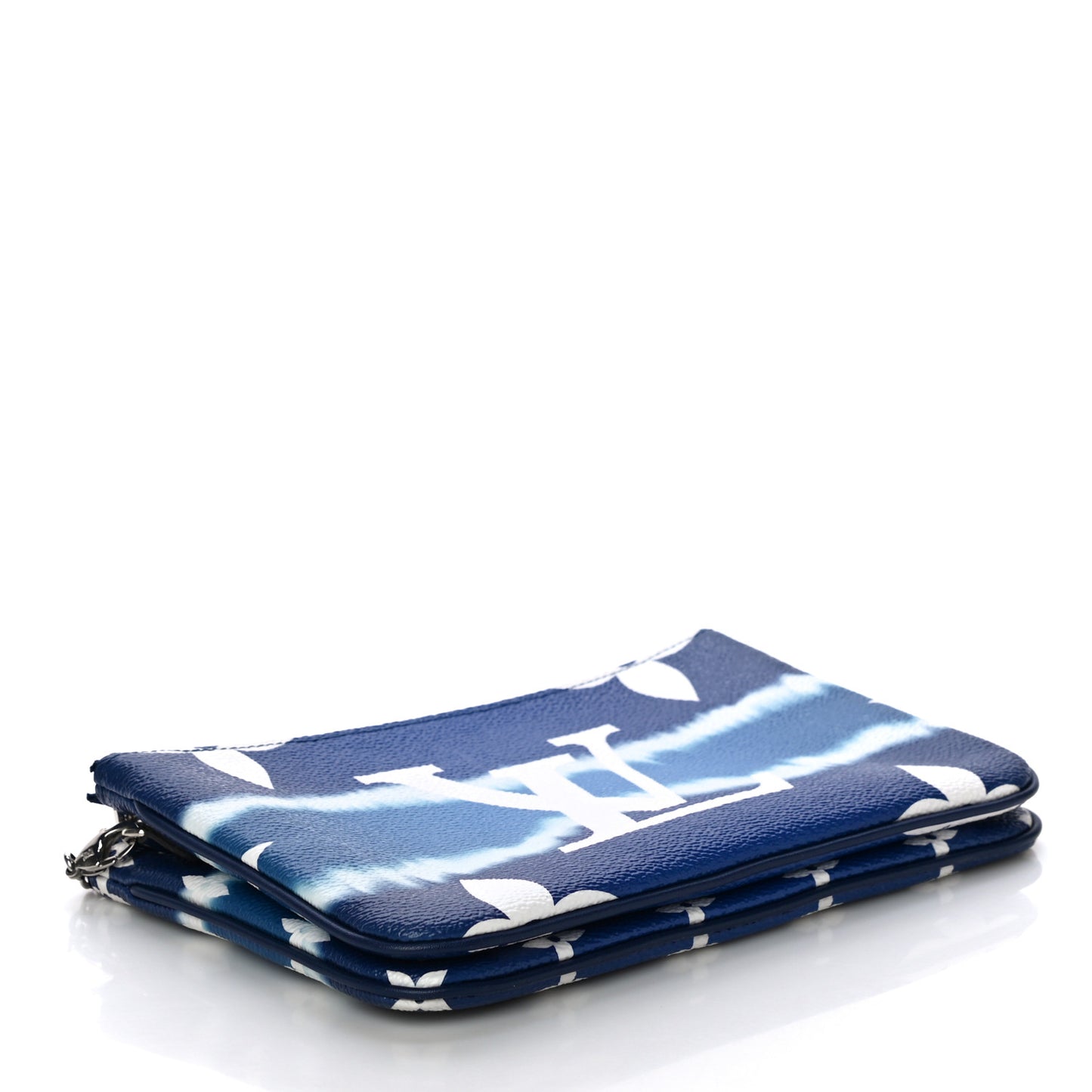 Monogram Giant Escale Double Zip Pochette Blue