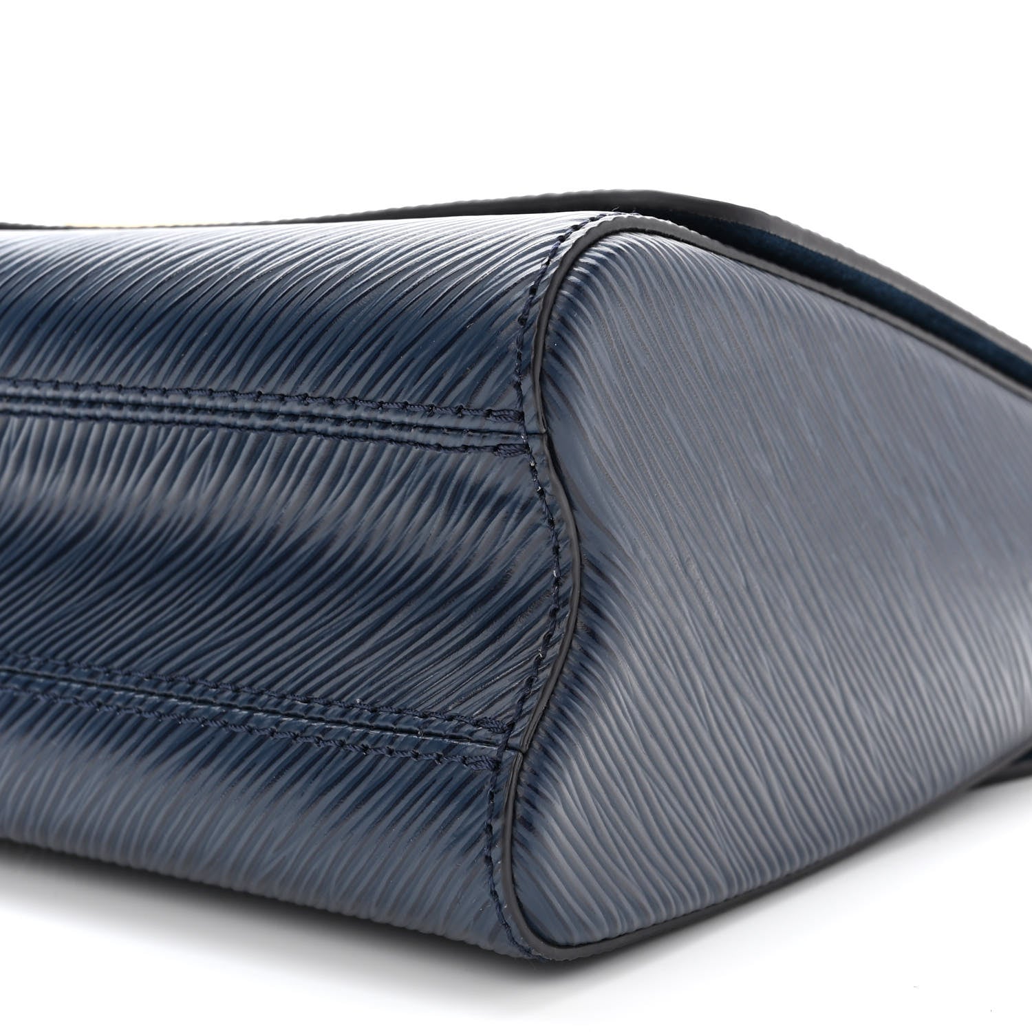 Louis Vuitton Epi Twist Shoulder Bag MM Indigo 8 of 9