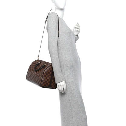 Louis Vuitton Damier Ebene Speedy Bandouliere 30 2 of 9