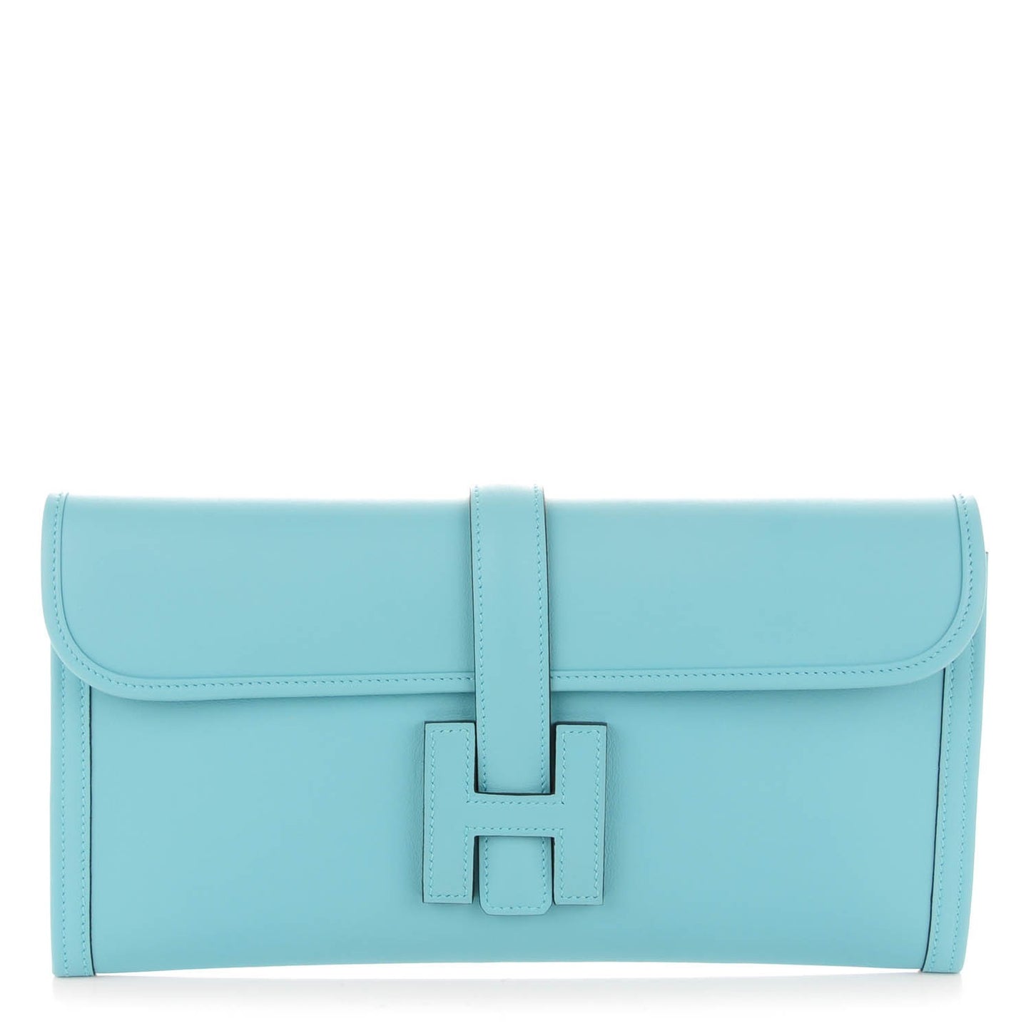 Veau Swift Jige Elan 29 Clutch Bleu Atoll