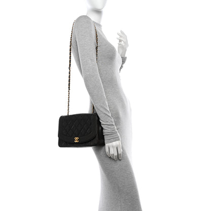 Chanel Lambskin Quilted Medium Single Flap Black 2 of 11