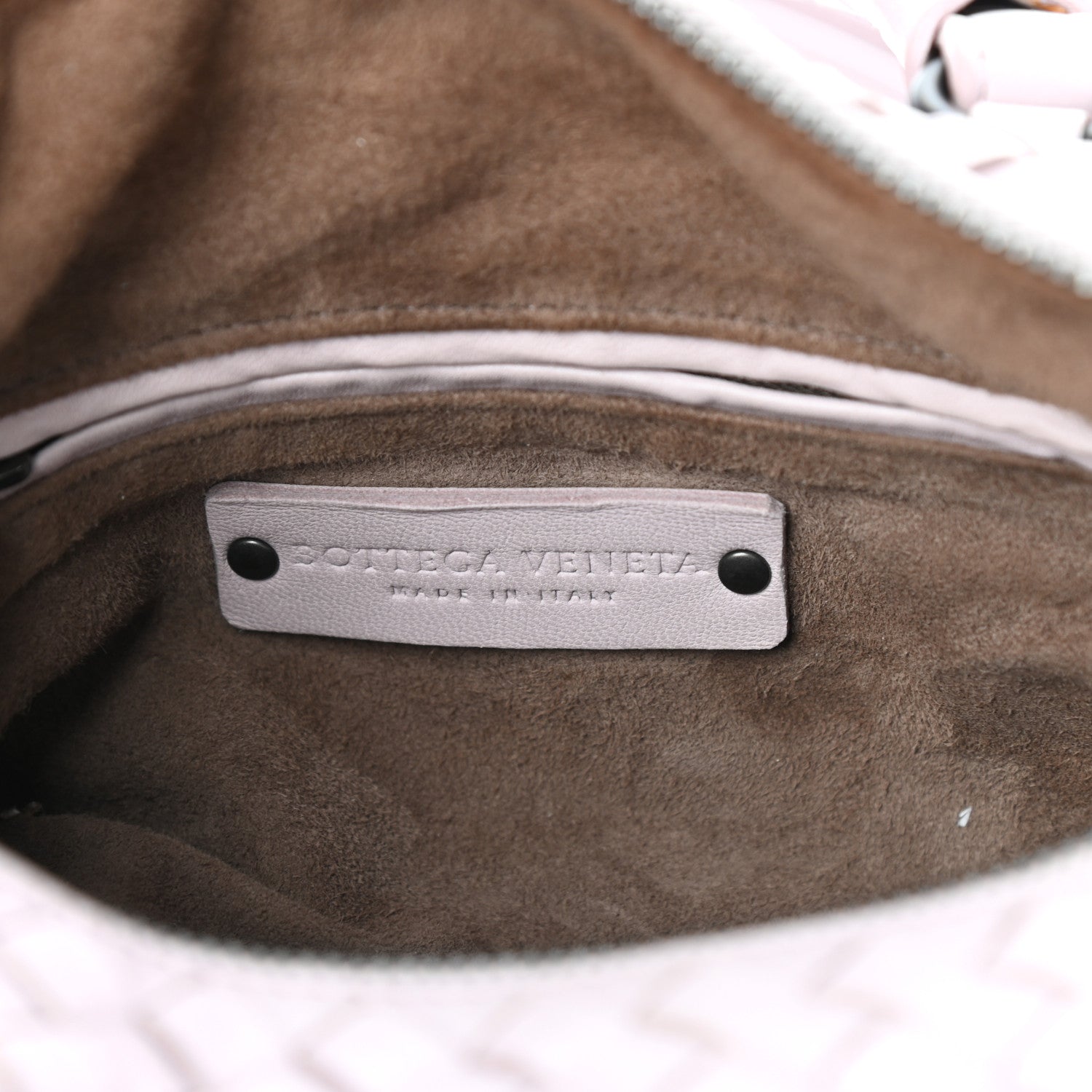 Bottega Veneta Nappa Intrecciato Mini Top Handle Bag Rose Buvard 7 of 10