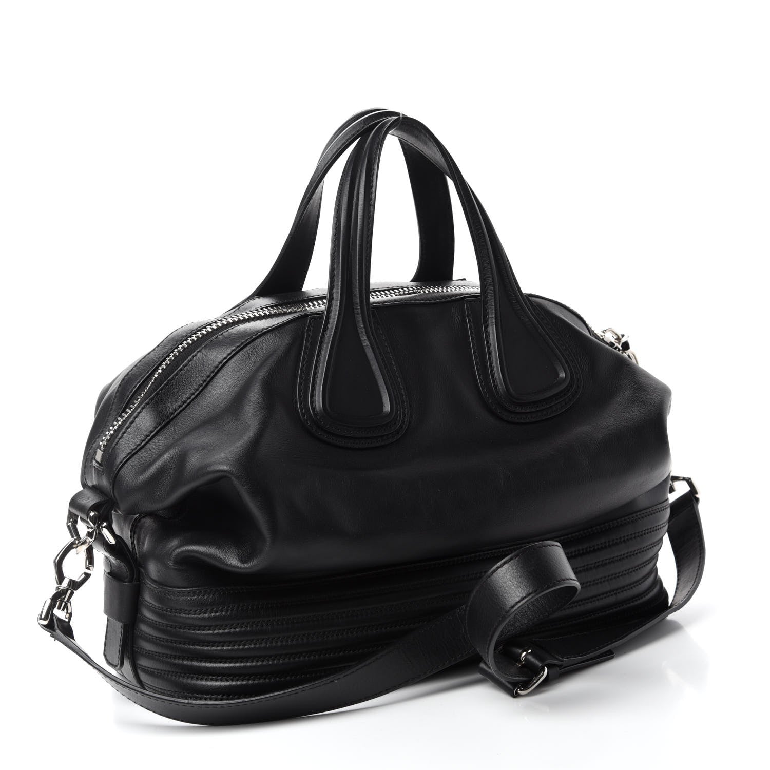 Givenchy Calfskin Medium Biker Nightingale Black 3 of 10