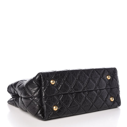 Chanel Aged Calfskin Reissue 2.55 Tote Black 4 of 9