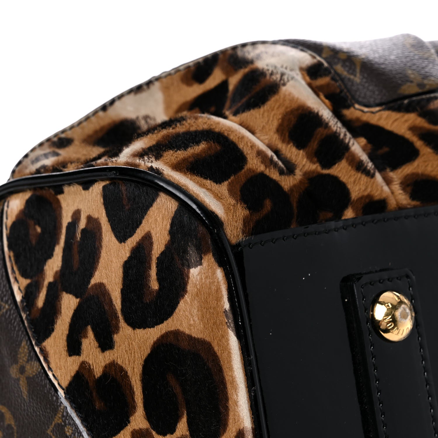 Louis Vuitton Monogram Leopard Stephen Bag 7 of 29