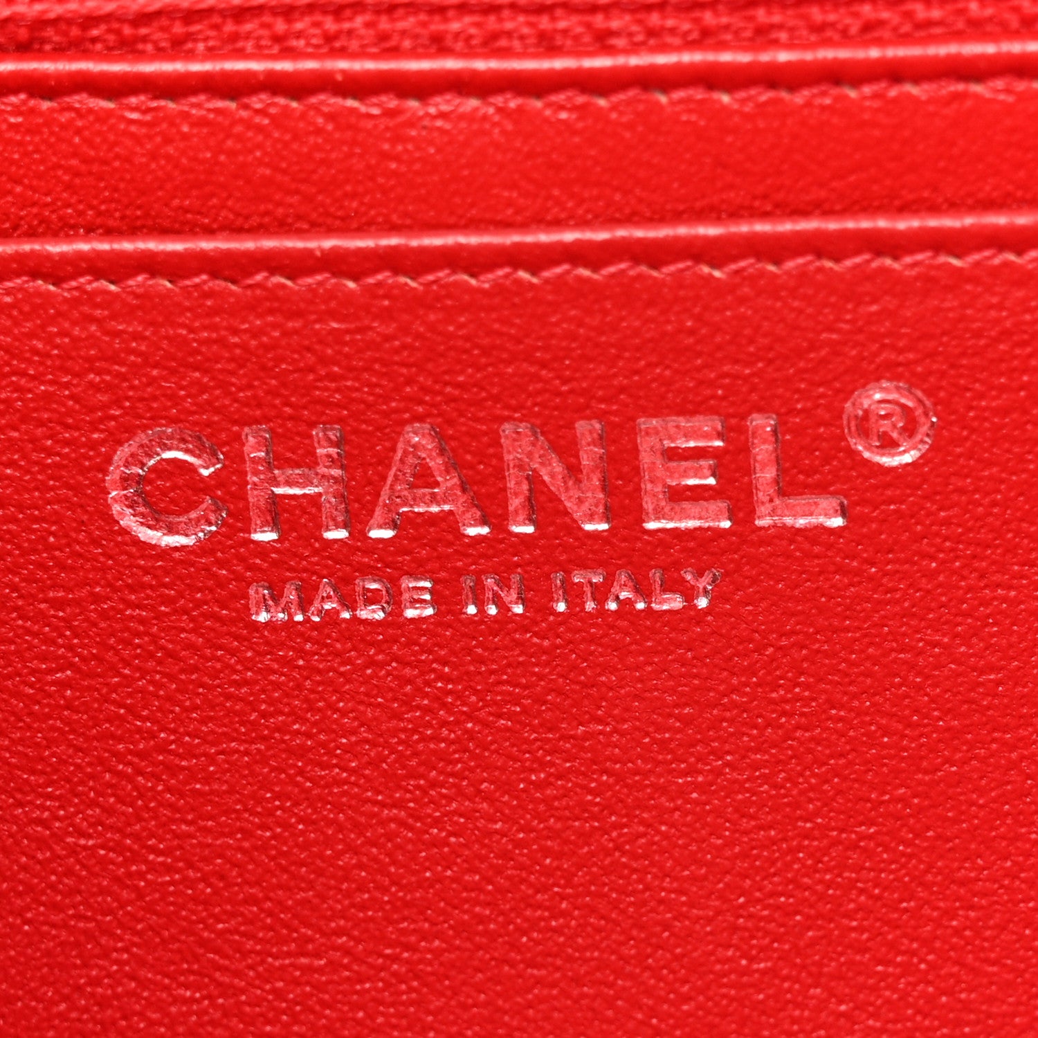 Chanel Patent Quilted Jumbo Single Flap Red 6 of 14