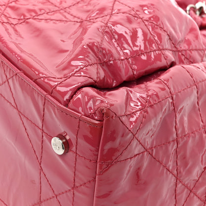 Christian Dior Patent Cannage Medium Le Trente Tote Pink 16 of 18
