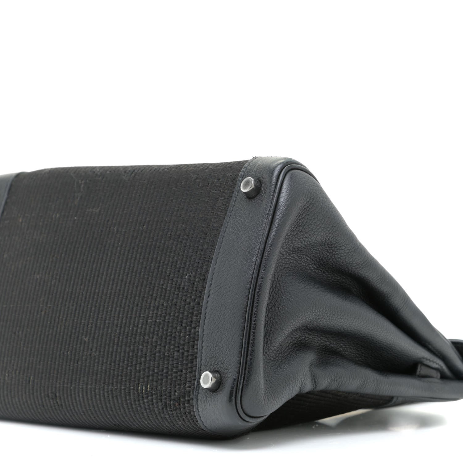 Hermes Taurillon Clemence Crinoline Birkin 30 Black 5 of 21