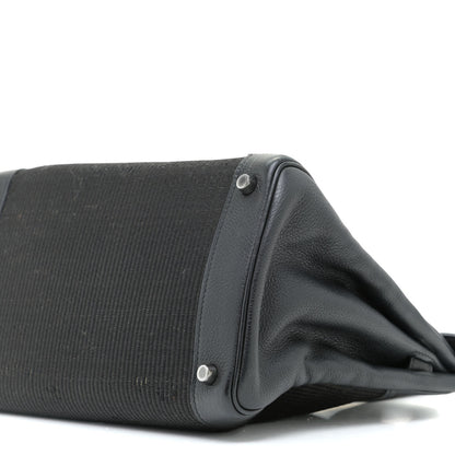 Hermes Taurillon Clemence Crinoline Birkin 30 Black 5 of 21