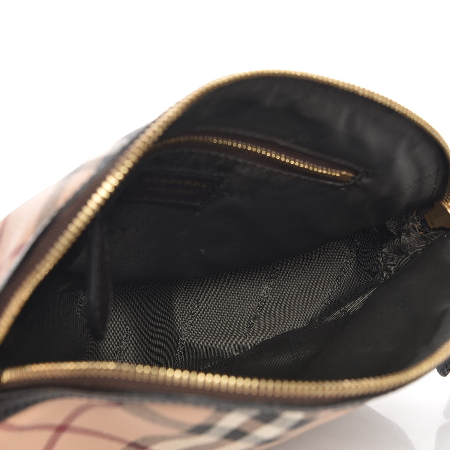 Burberry Haymarket Check Mini Orchard Crossbody Chocolate 5 of 6