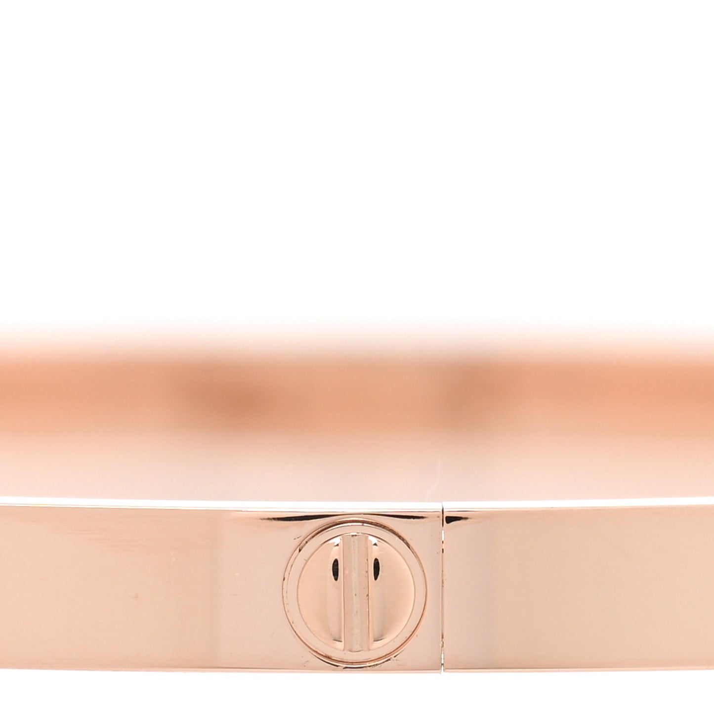 18K Pink Gold Small LOVE Bracelet 19