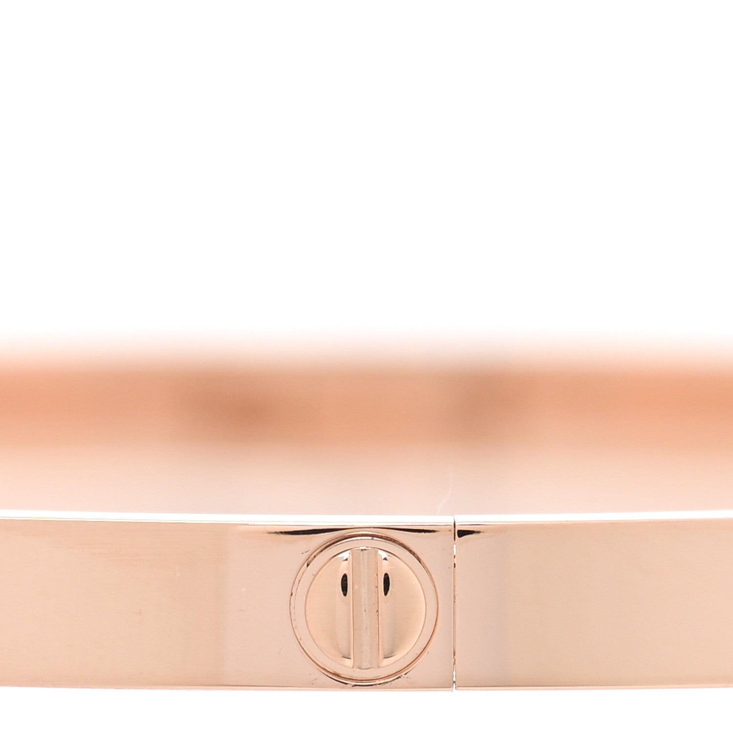 Cartier 18K Pink Gold Small LOVE Bracelet 19 5 of 6