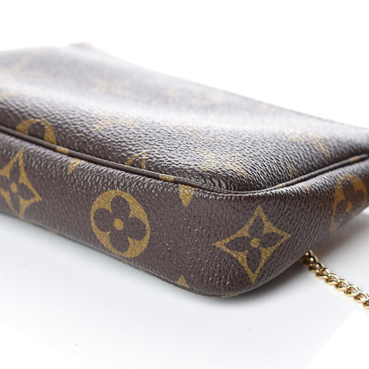 Louis Vuitton Monogram Mini Pochette Accessories 6 of 9
