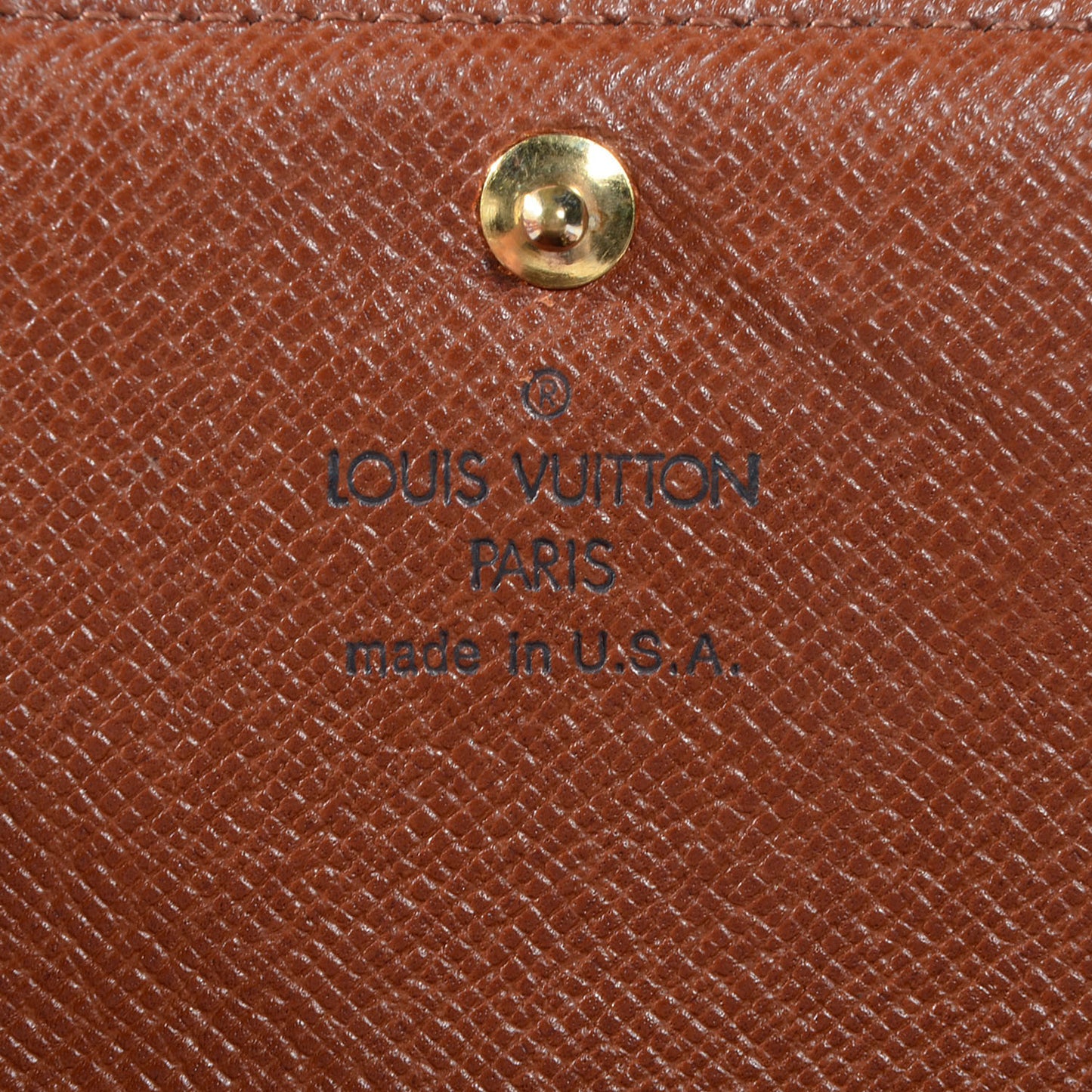 Monogram Porte-Monnaie Tresor Wallet
