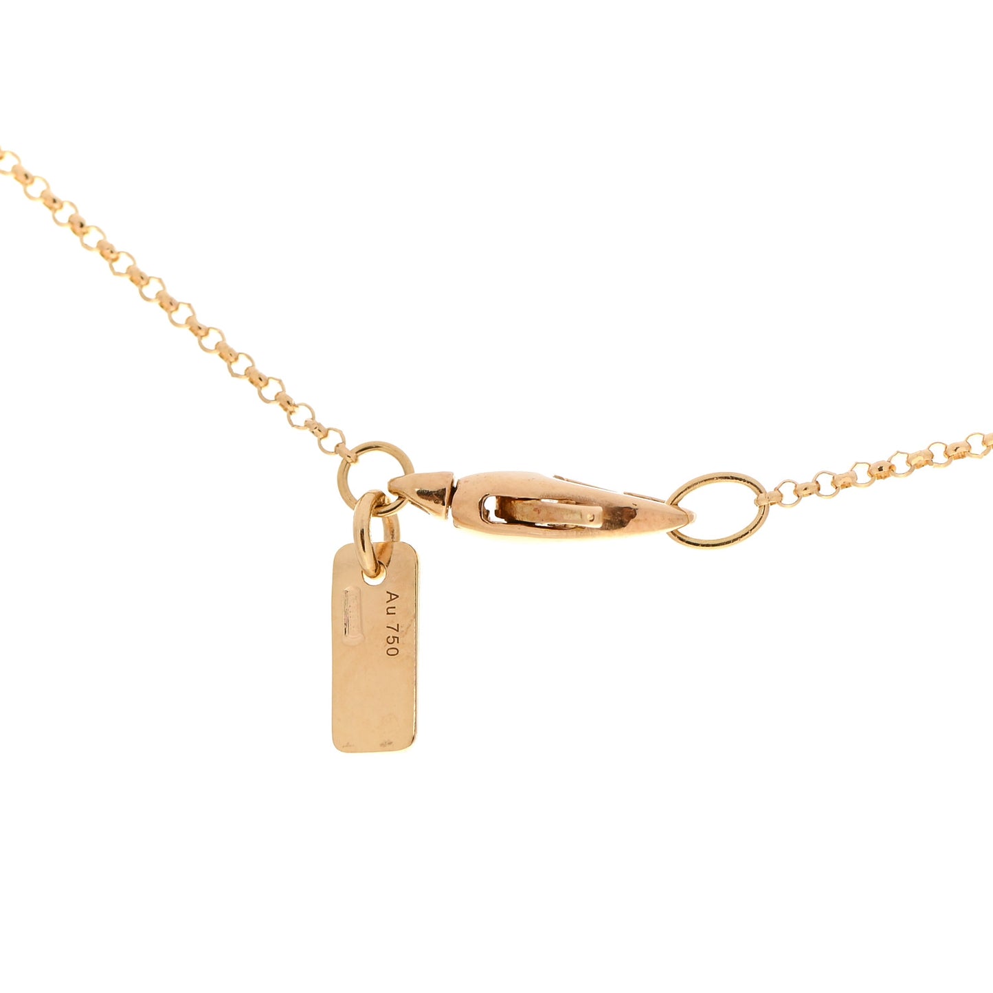 18K Yellow Gold Diamantissima Pendant Necklace